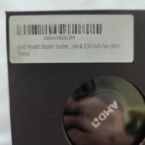 AMD Wraith Stealth Socket AM4 4-Pin Connector CPU Cooler with Aluminum Heatsink - Picture 4 of 7